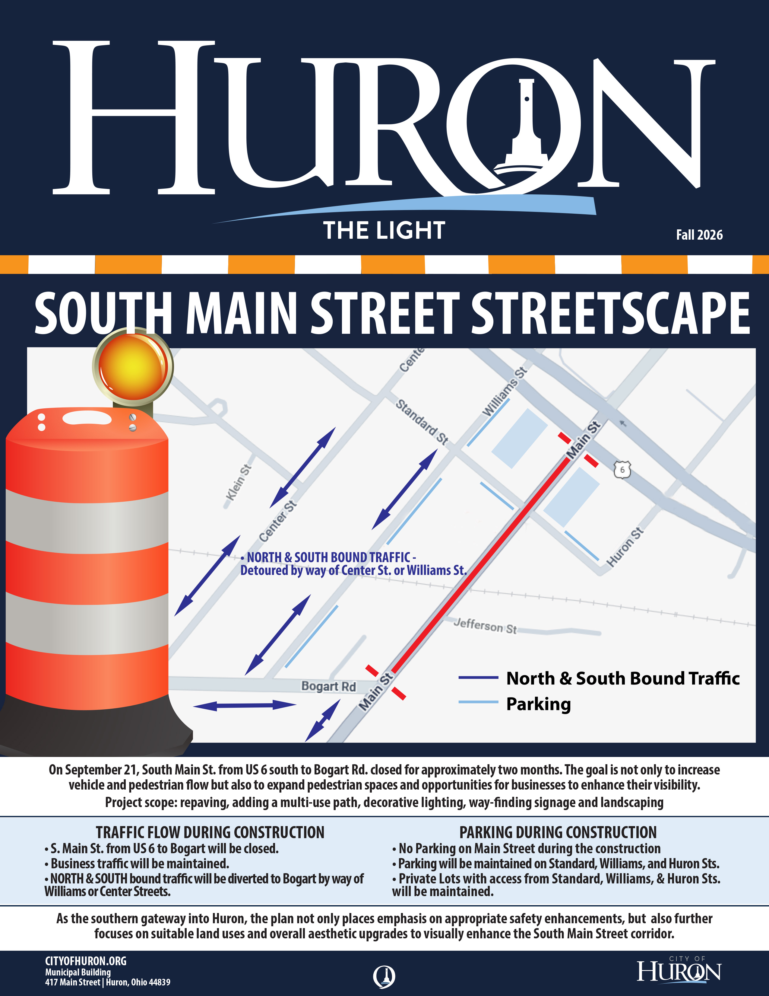 The Huron Light Fall 2026- cover